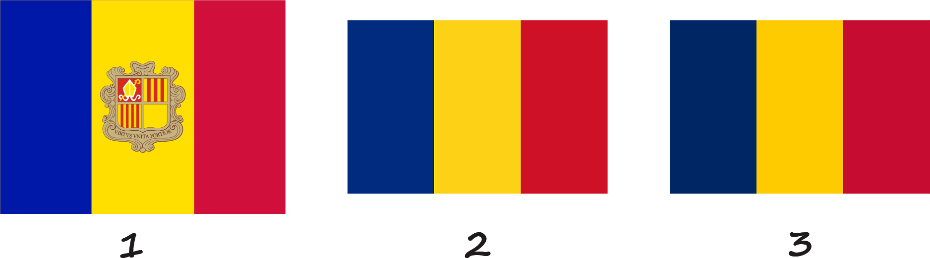 Які прапори схожі на молдавський?