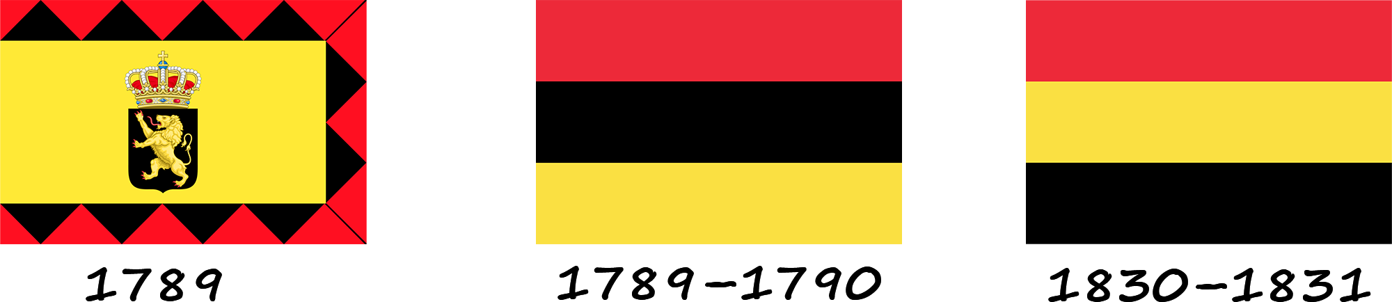 Історія прапора Бельгії